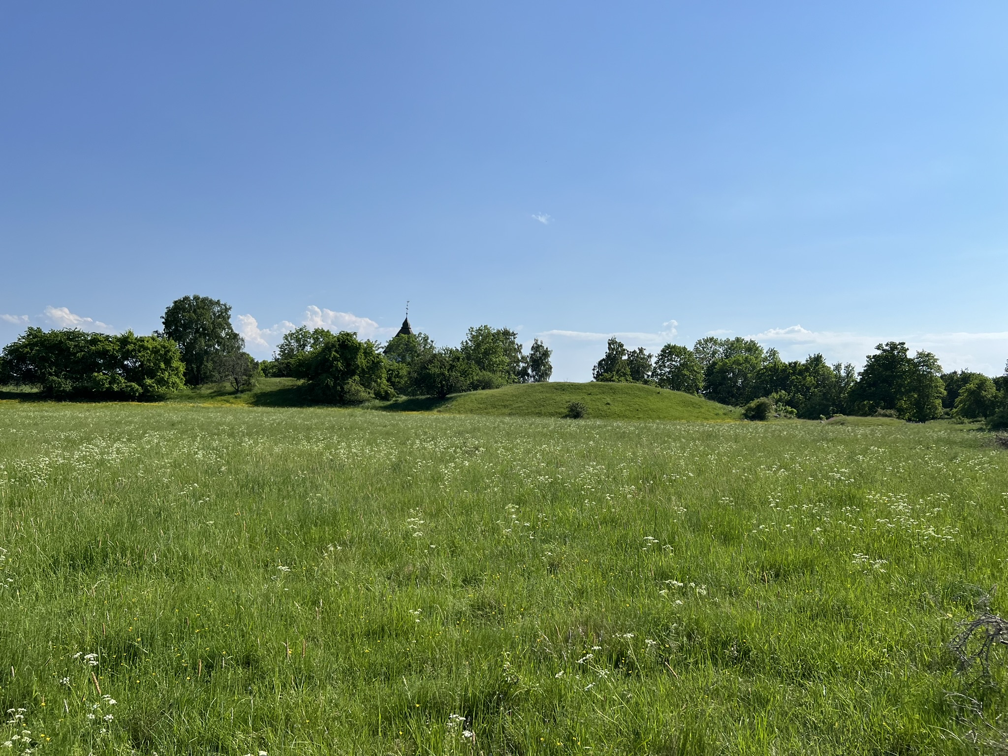 Tumili and mounds located on Adelsö