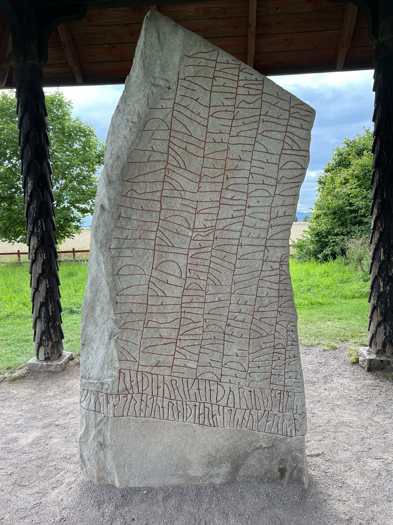 The runestone found in Rök