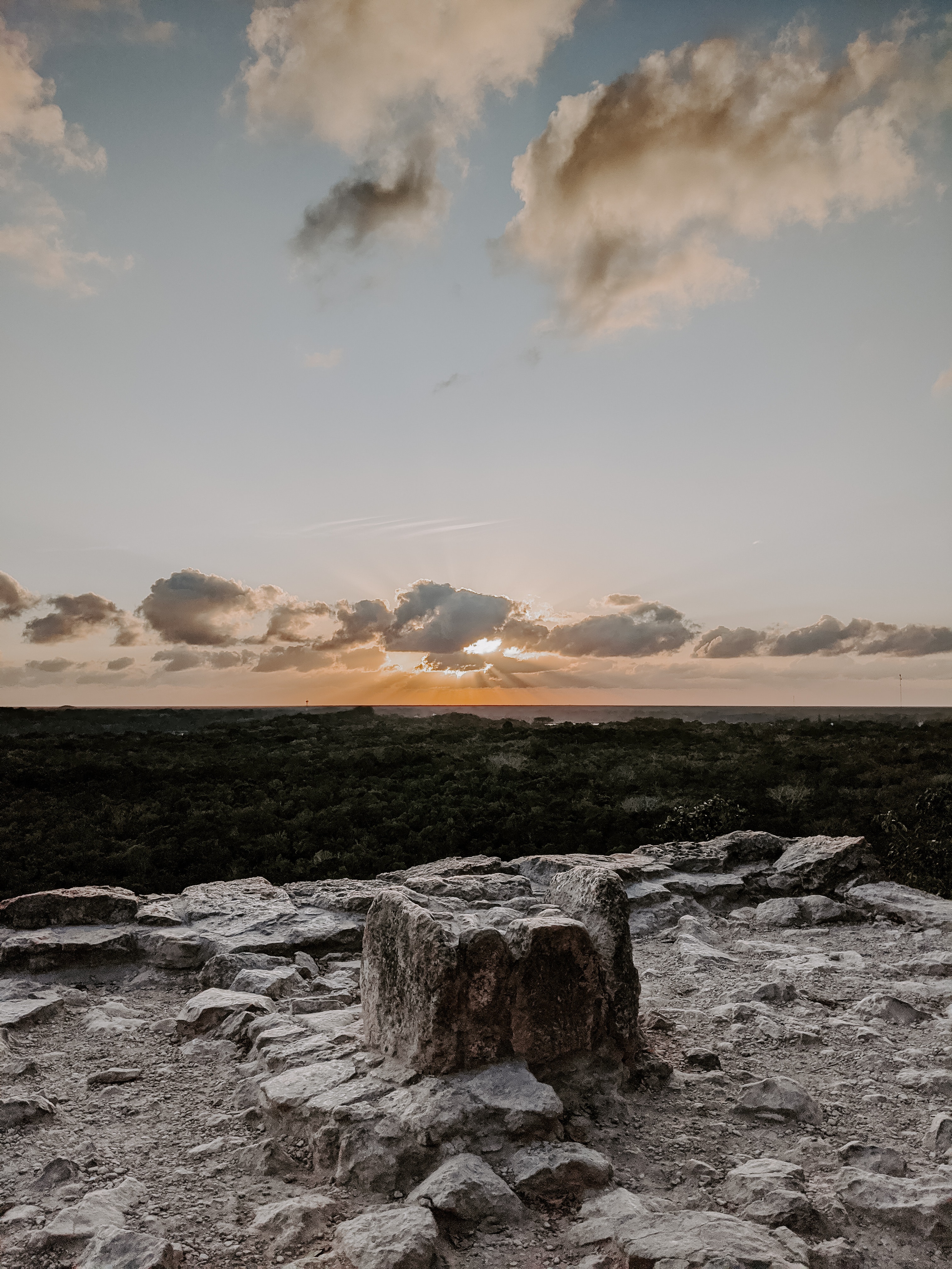 Tulum Mexico. El castillo with no Ancient Aliens in sight